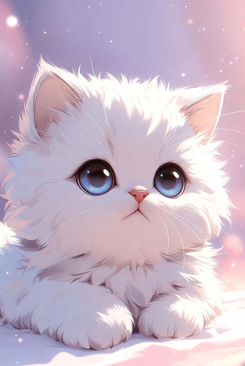 cute-cat-sitting-and-lookng-up-cute-cat-wallpaper